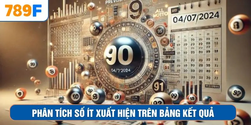 Phân tích số ít xuất hiện trên bảng kết quả